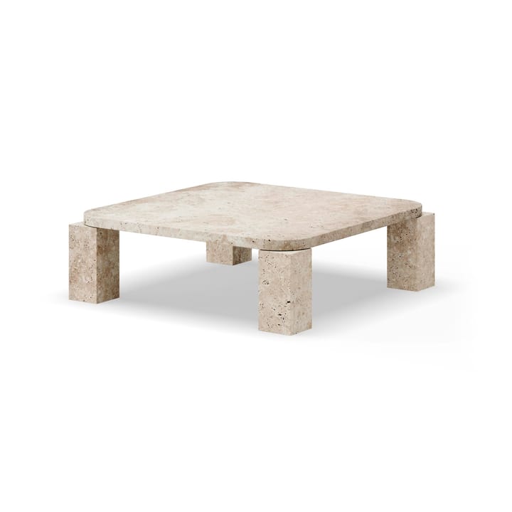 Stolik kawowy Atlas 82x82 cm, Unfilled Travertine New Works