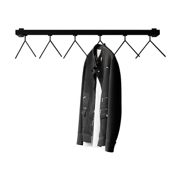 Nichba HangSys wieszak na ubrania - Czarny, 100 cm - Nichba