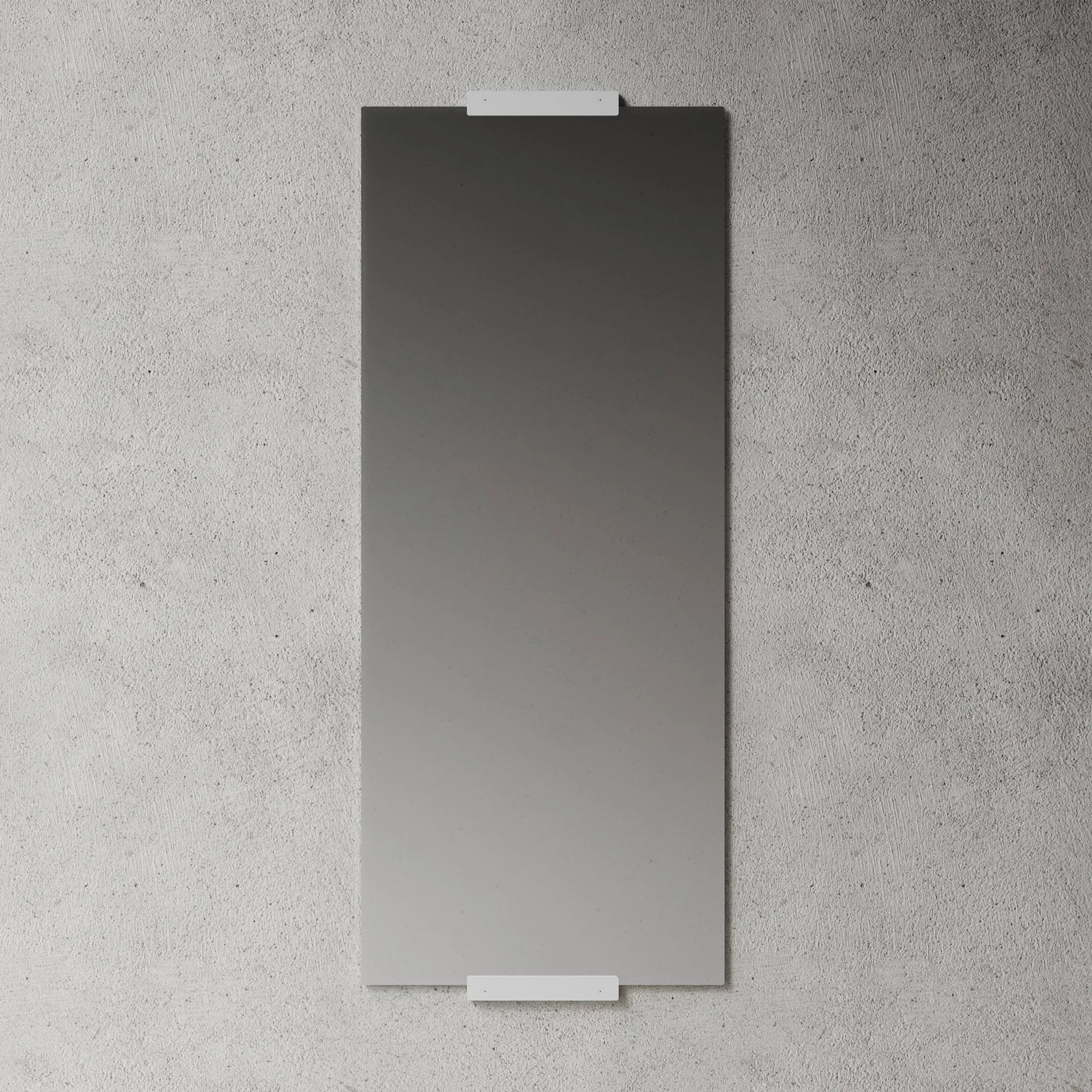Nichba lustro ścienne, Biały, 145x60 cm Nichba