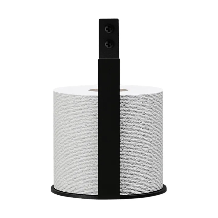 Nichba uchwyt na papier toaletowy dodatkowy - Black - Nichba