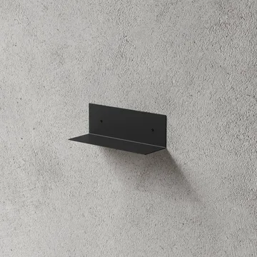 Półka łazienkowa Nichba - Czarny, 30 cm - Nichba