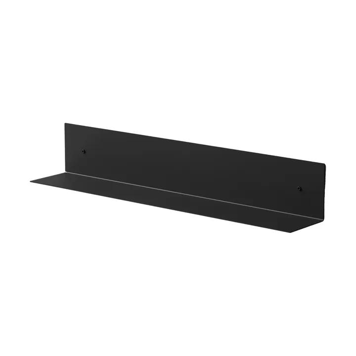 Półka łazienkowa Nichba - Czarny, 60 cm - Nichba