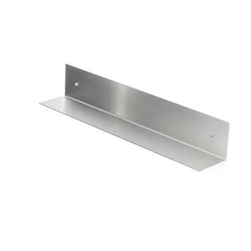 Półka łazienkowa Nichba - Szczotkowana stal nierdzewna, 60 cm - Nichba