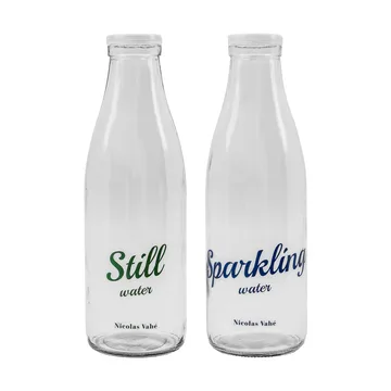 Butelka z korkiem 1 L, 2 części - Still-Sparkling - Nicolas Vahé