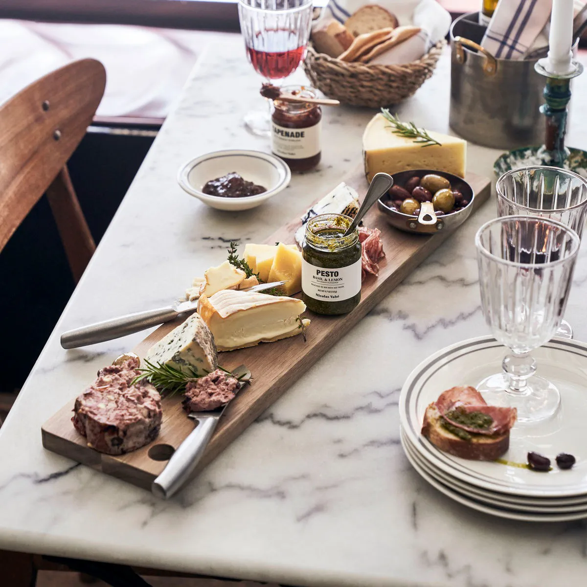 Deska do krojenia Nicolas Vahé Tapas, 14x60cm Nicolas Vahé