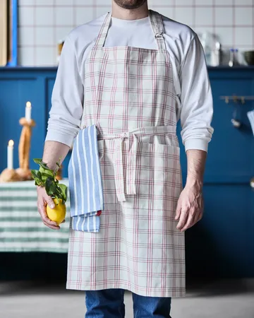 Fartuch Chef - Czerwony - Nicolas Vahé