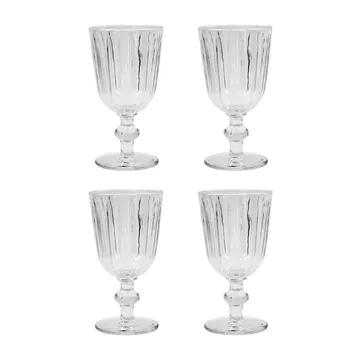 Groove kieliszek do wina 24 cl 4-pak - Przezroczysty - Nicolas Vahé