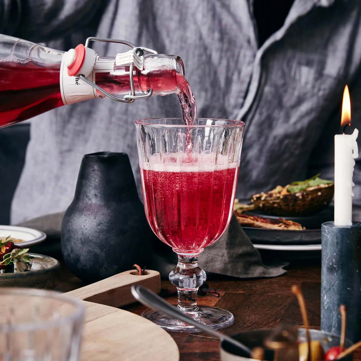 Groove kieliszek do wina 24 cl 4-pak, Przezroczysty Nicolas Vahé