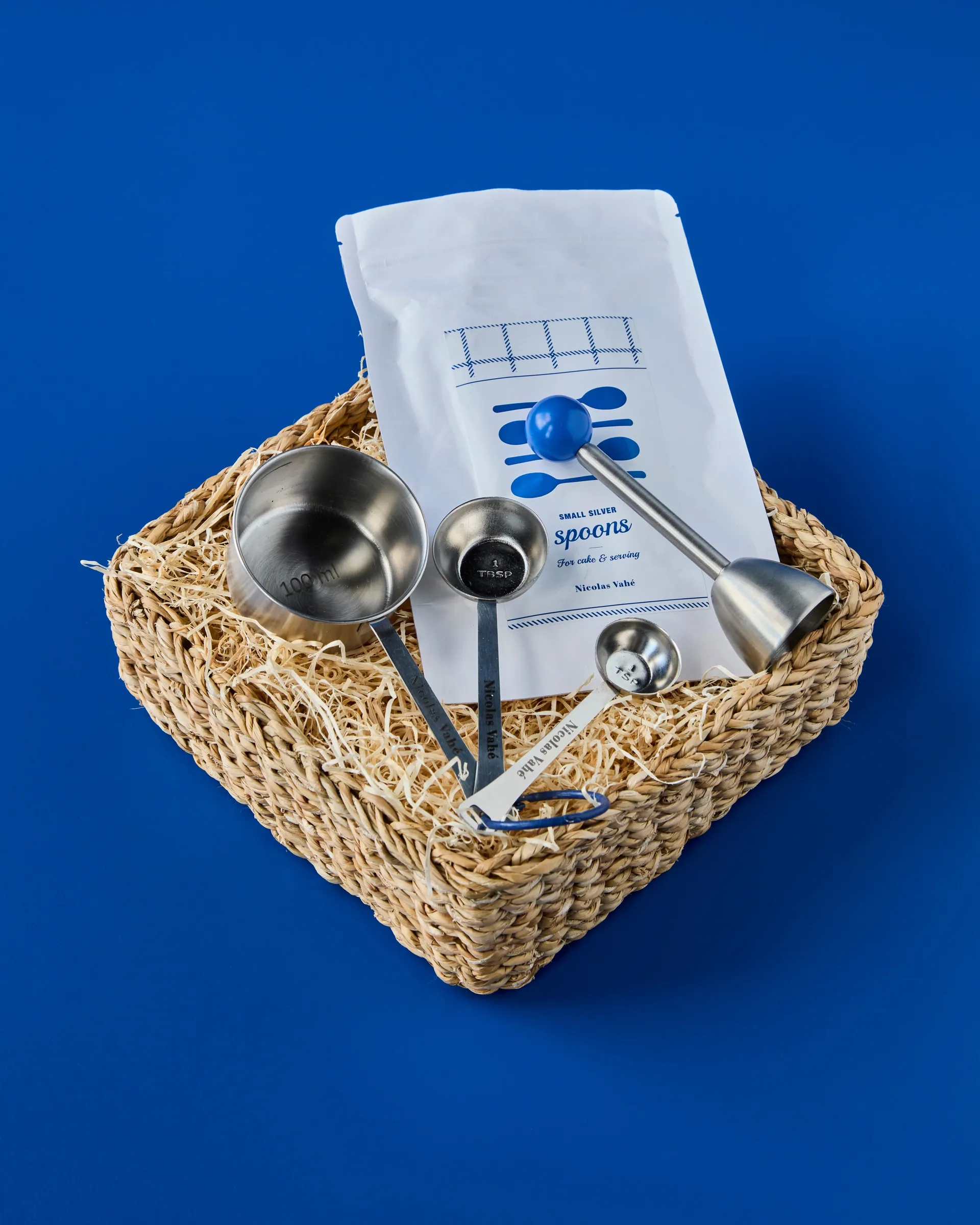 Kosz do przechowywania Naba, Naturalny, 21x21 cm Nicolas Vahé