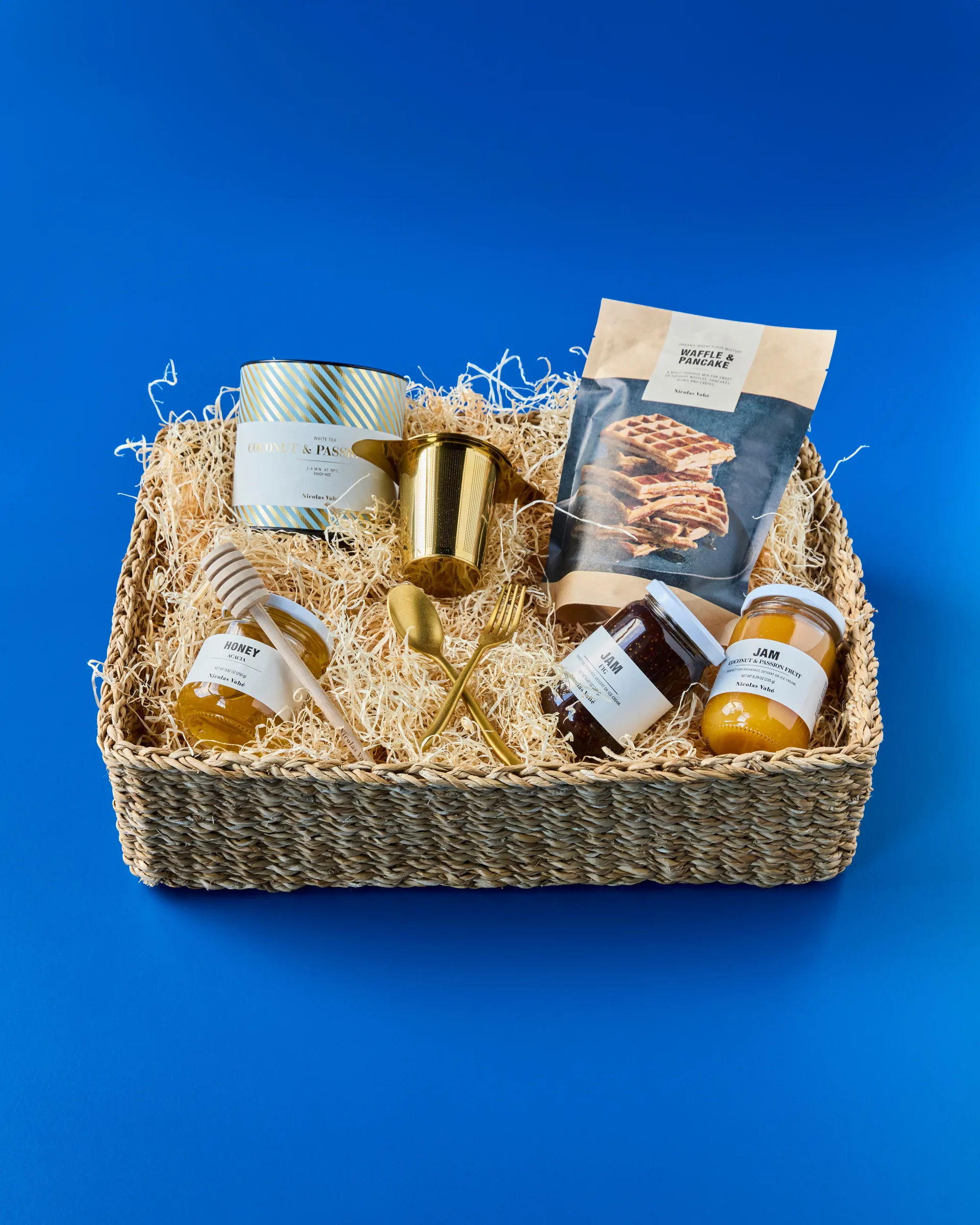 Kosz do przechowywania Naba, Naturalny, 30x41 cm Nicolas Vahé