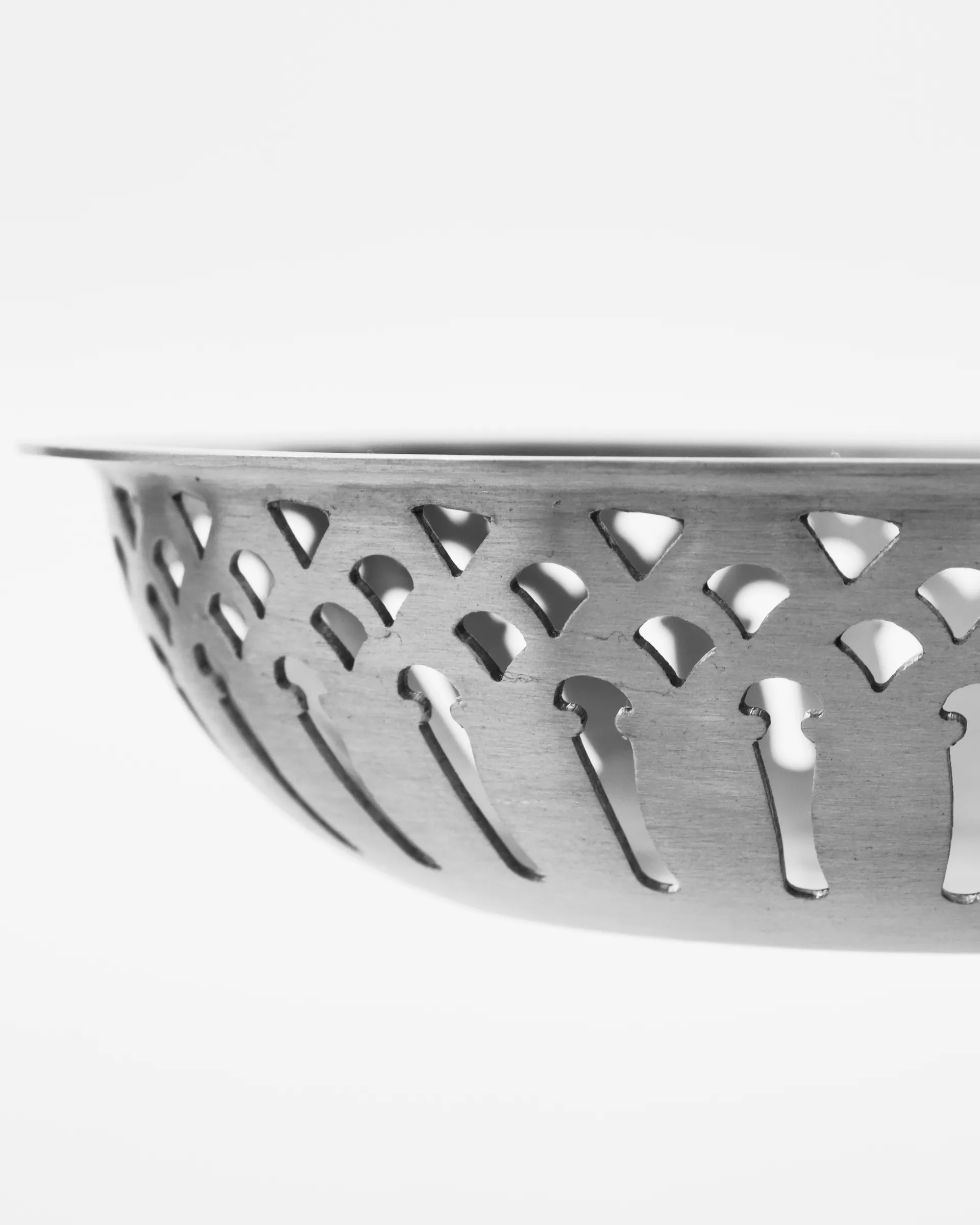 Kosz na chleb Nicolas Vahé, 2 części, Wykończenie - antyczne srebro Nicolas Vahé