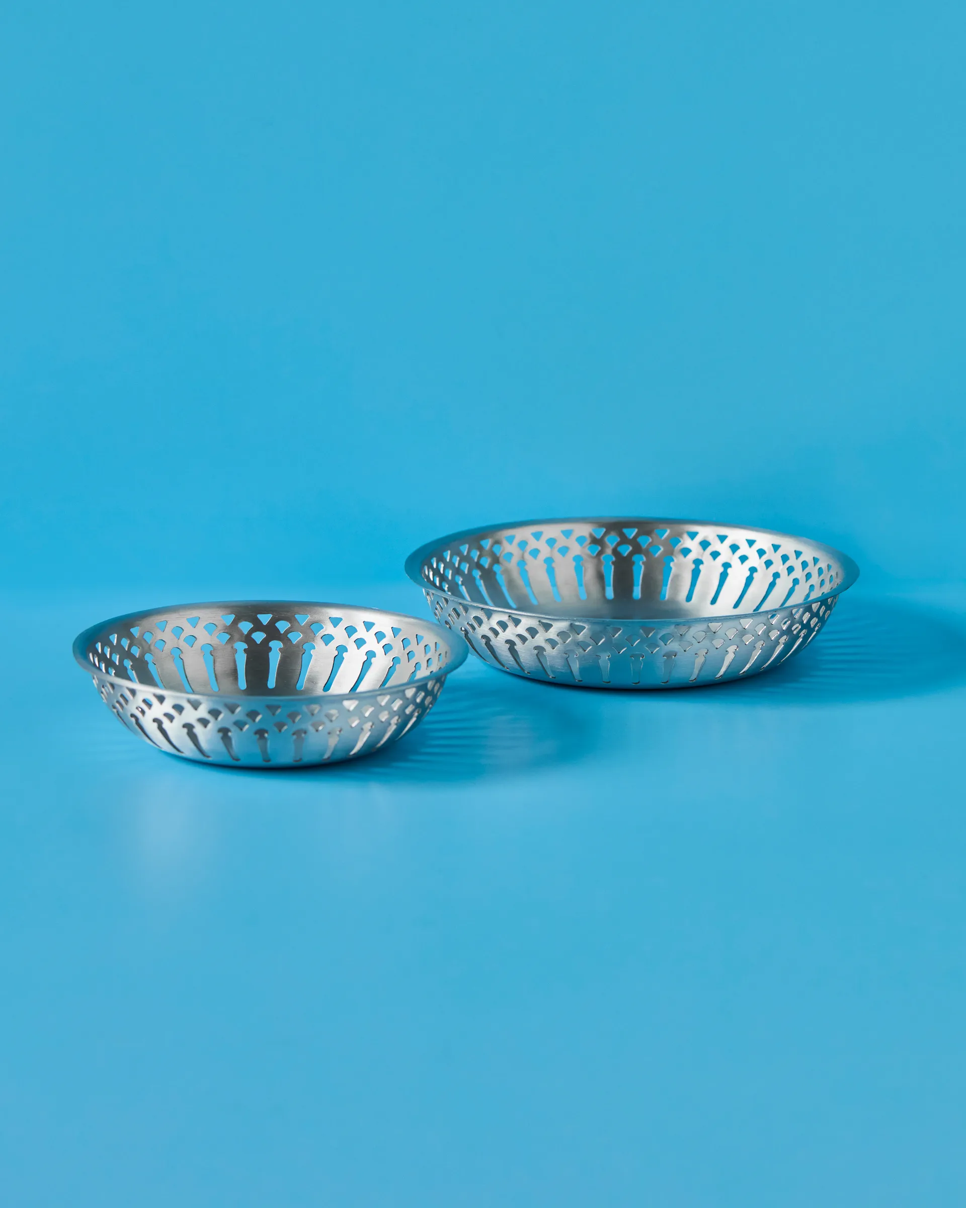 Kosz na chleb Nicolas Vahé, 2 części, Wykończenie - antyczne srebro Nicolas Vahé