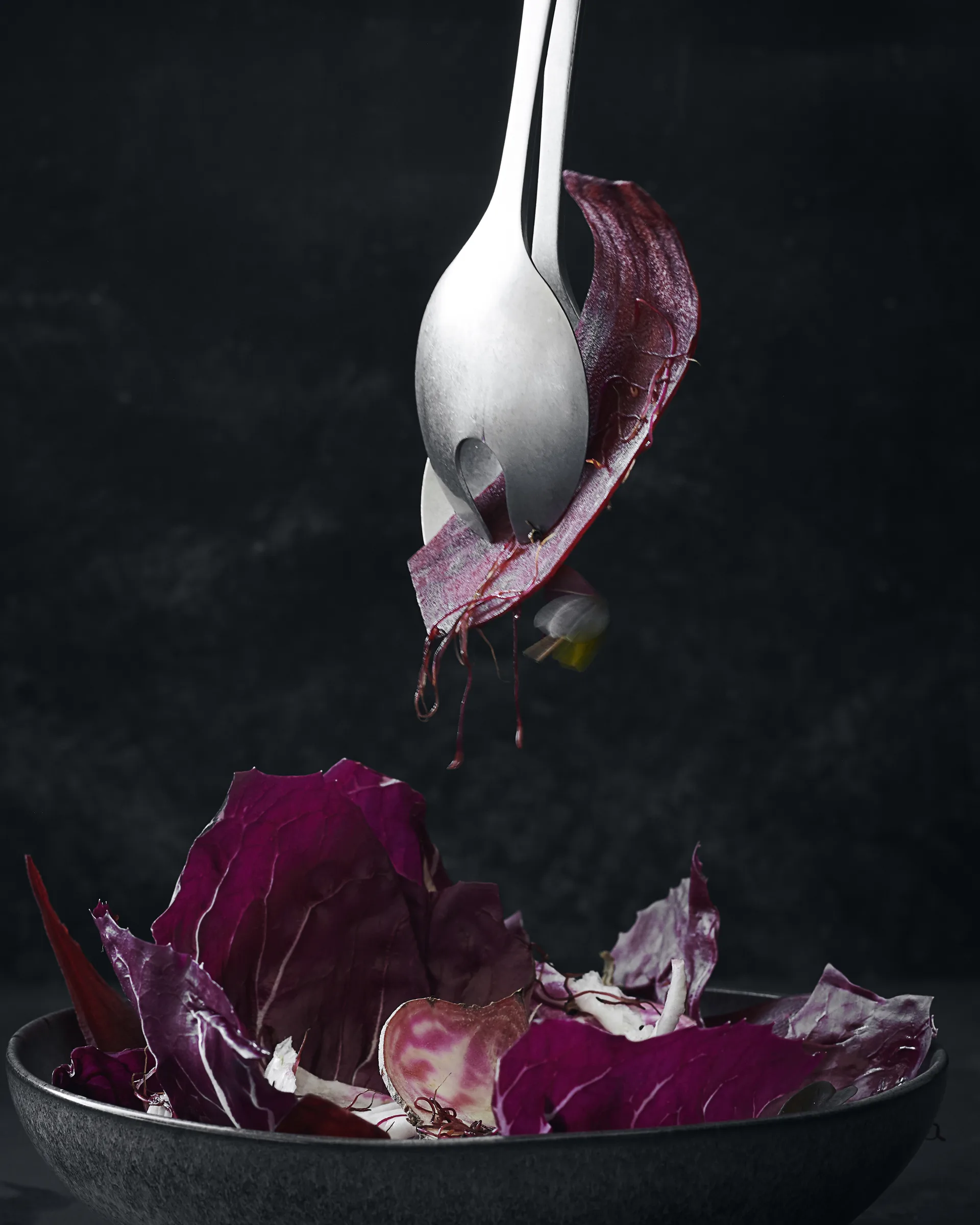 Nicolas Vahé sztućce do sałatek ze stali nierdzewnej, 26,5 cm Nicolas Vahé