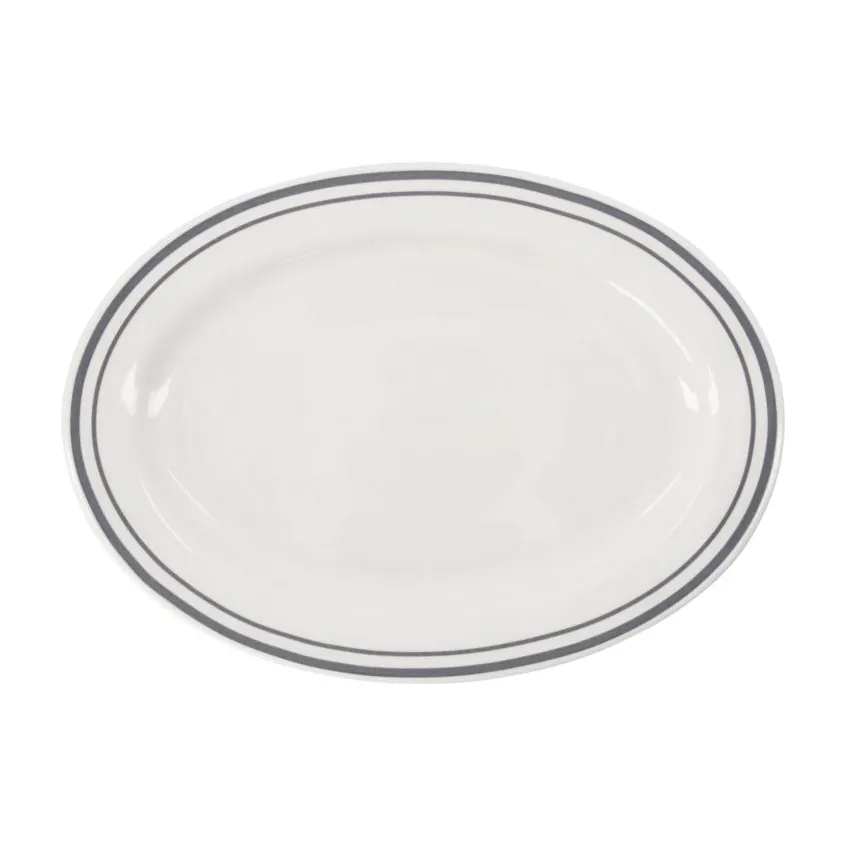 Półmisek do serwowania Bistro 22x29 cm, Szary Nicolas Vahé