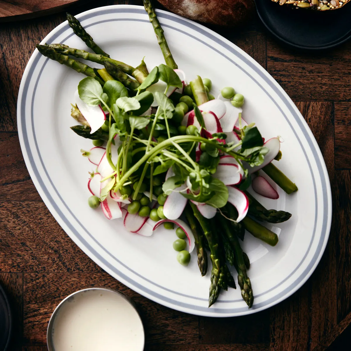 Półmisek do serwowania Bistro 22x29 cm, Szary Nicolas Vahé