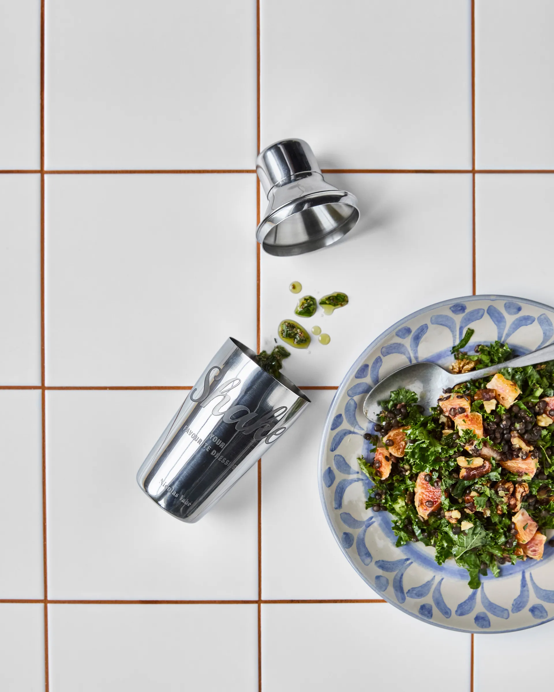 Shaker Nicolas Vahé, Srebrne wykończenie Nicolas Vahé