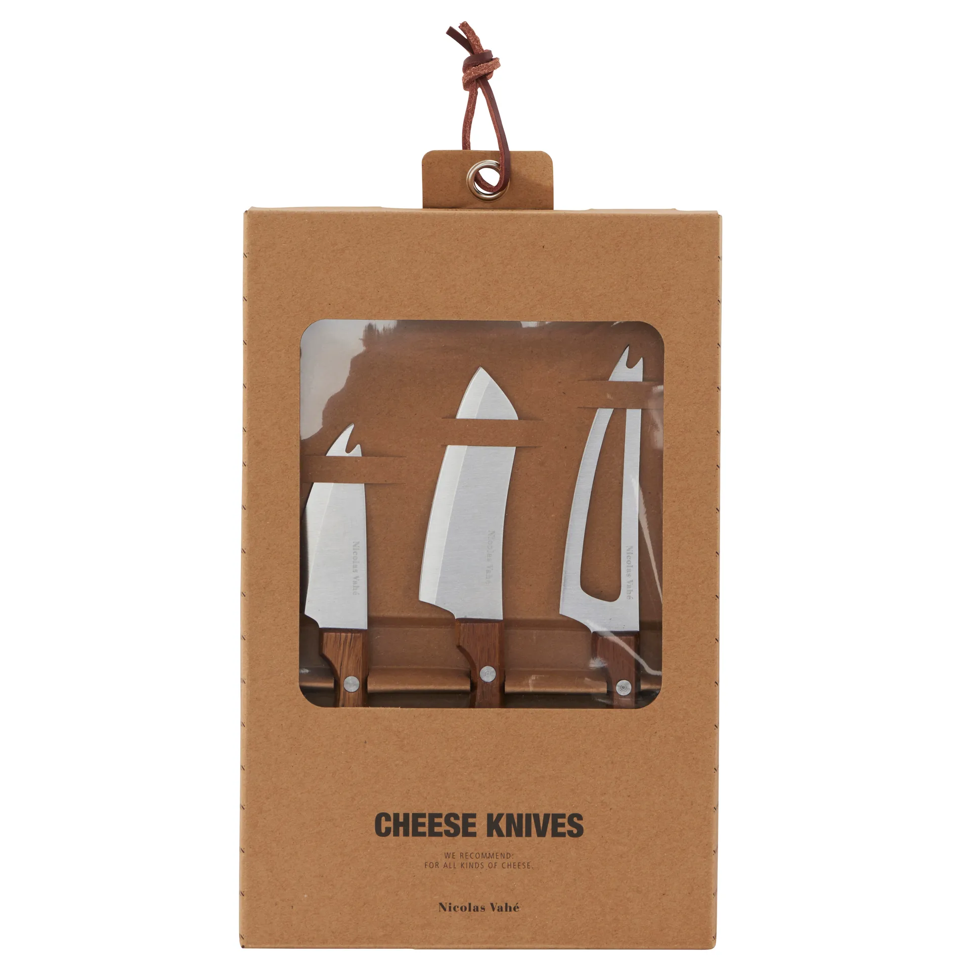 Zestaw noży do sera Nicolas Vahe, 3-częściowy Nicolas Vahé