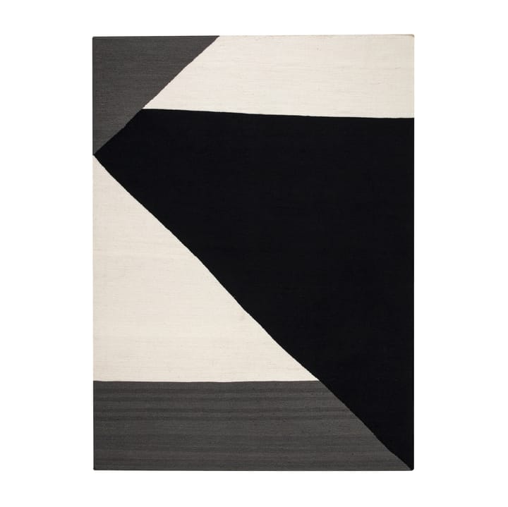 Dywan Stripes w bloki czarny - 170x240 cm - NJRD