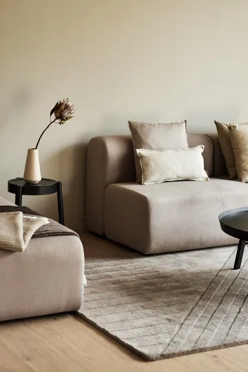 Dywan wełniany Levels stripes kret - 170x240 cm - NJRD