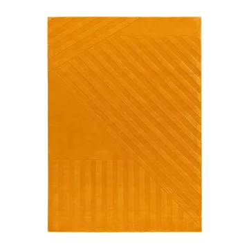 Dywan wełniany Levels Stripes - Żółty, 200x300 cm - NJRD