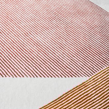 Dywan wełniany Stripes różowy - 200x300 mm - NJRD