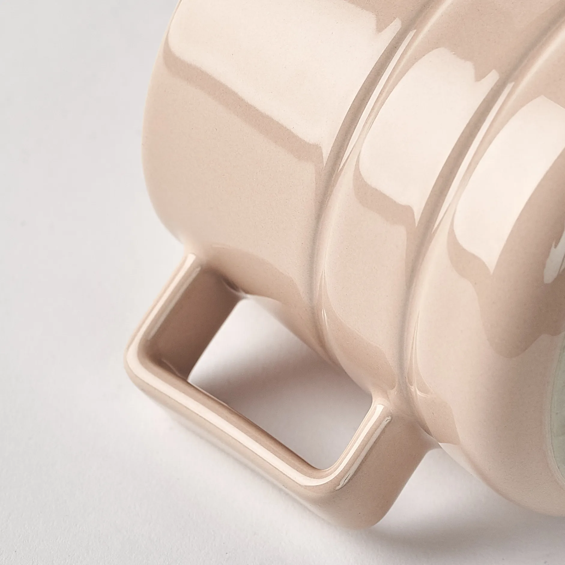 Dzbanek do mleka Lines 50 cl, Beżowy NJRD