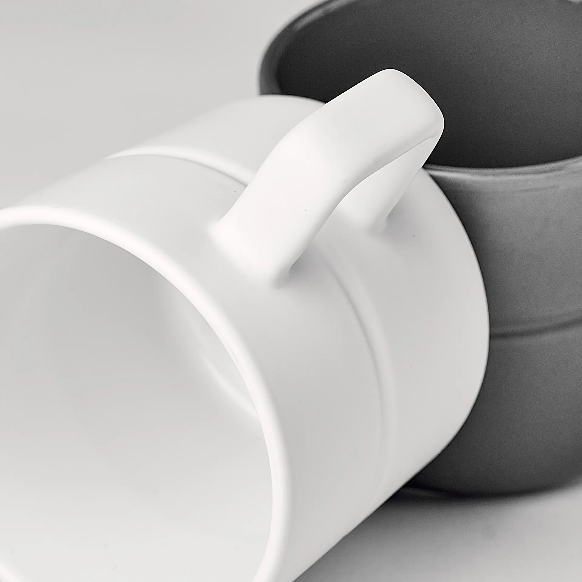 Kubek Lines 30 cl 2-pak, Biały NJRD