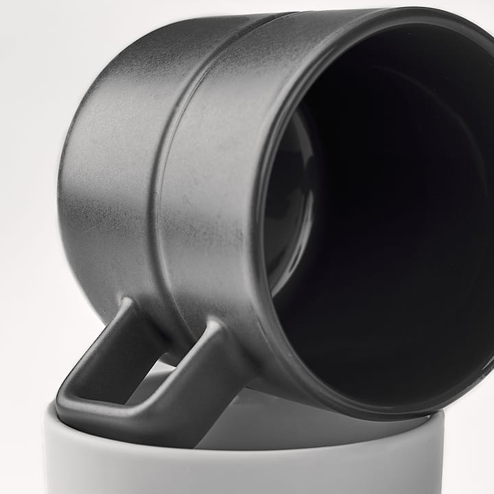 Kubek Lines 30 cl 2-pak, Ciemnoszary NJRD