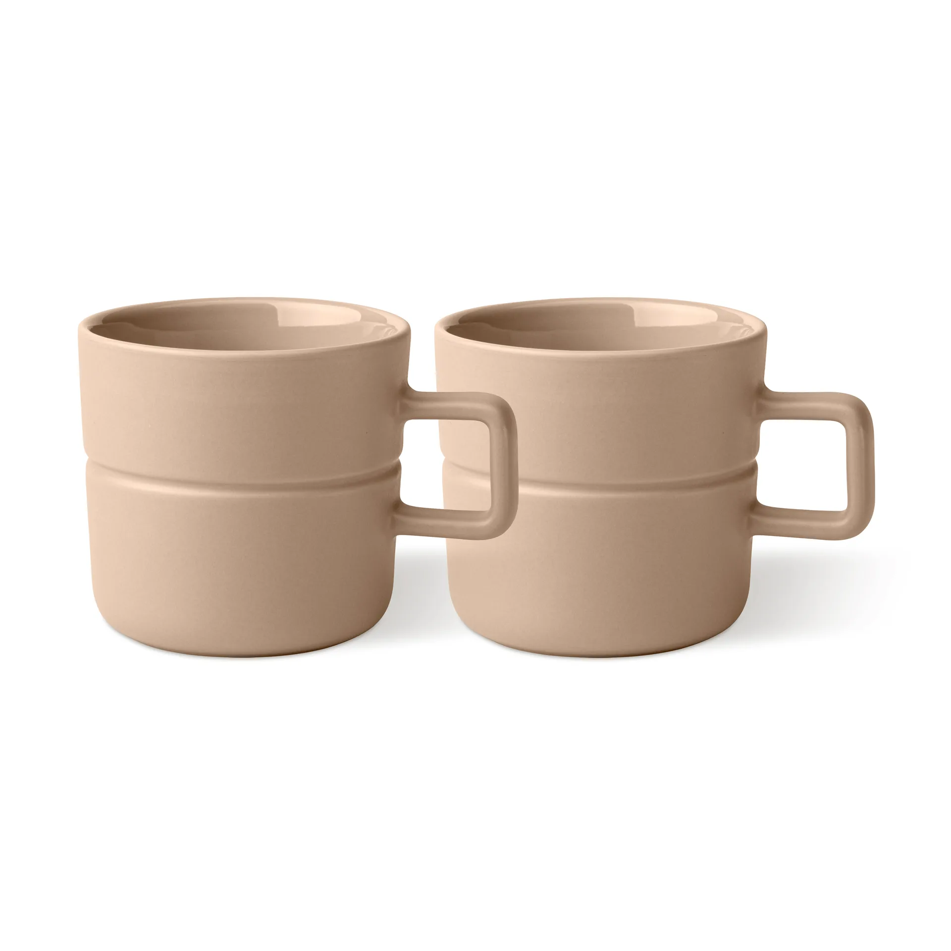 Lines kubek 300 ml 2‑pak, Beżowy NJRD