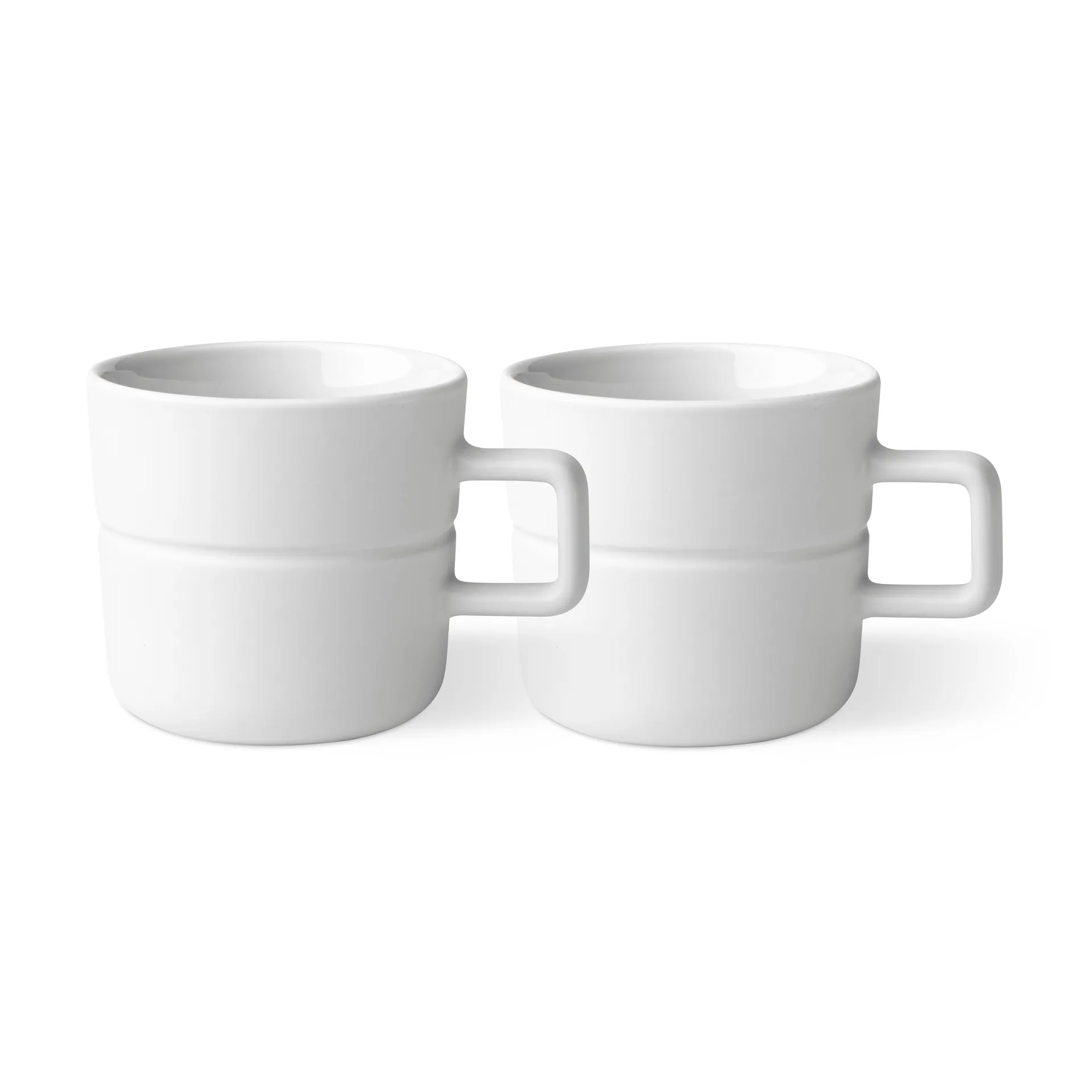 Lines kubek 300 ml 2‑pak, Biały NJRD