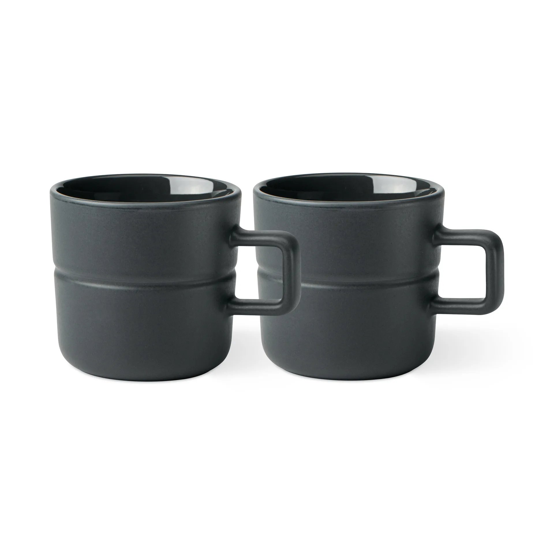 Lines kubek 300 ml 2‑pak, Ciemnoszary NJRD