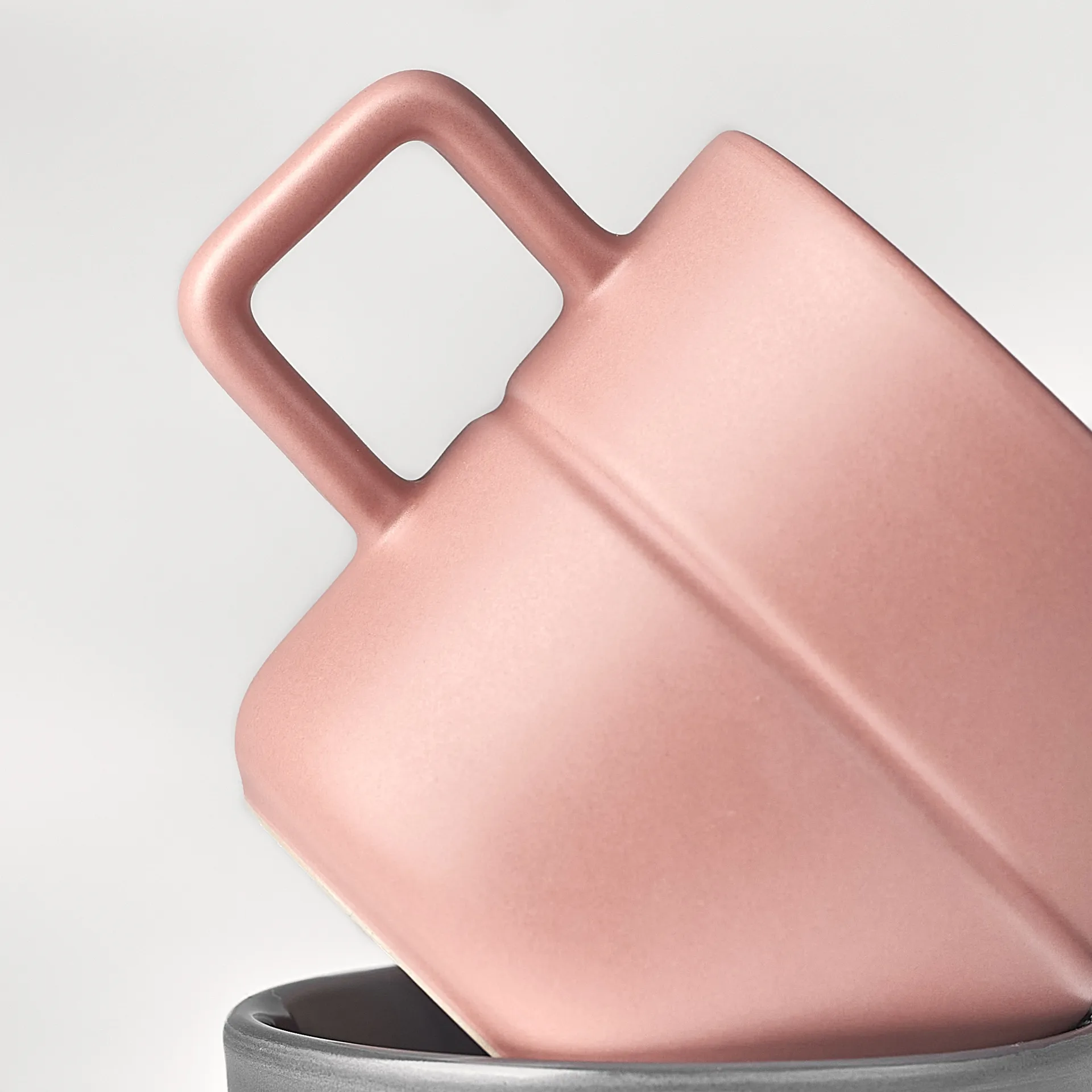 Lines kubek 300 ml 2‑pak, Różowy NJRD