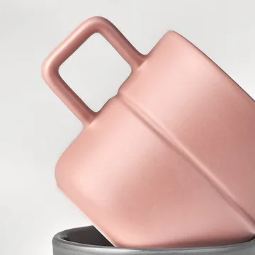 Lines kubek 300 ml 2‑pak - Różowy - NJRD
