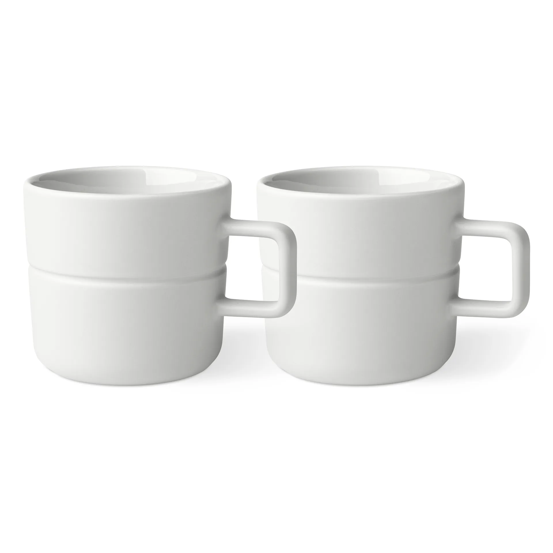 Lines kubek 500 ml 2‑pak, Biały NJRD