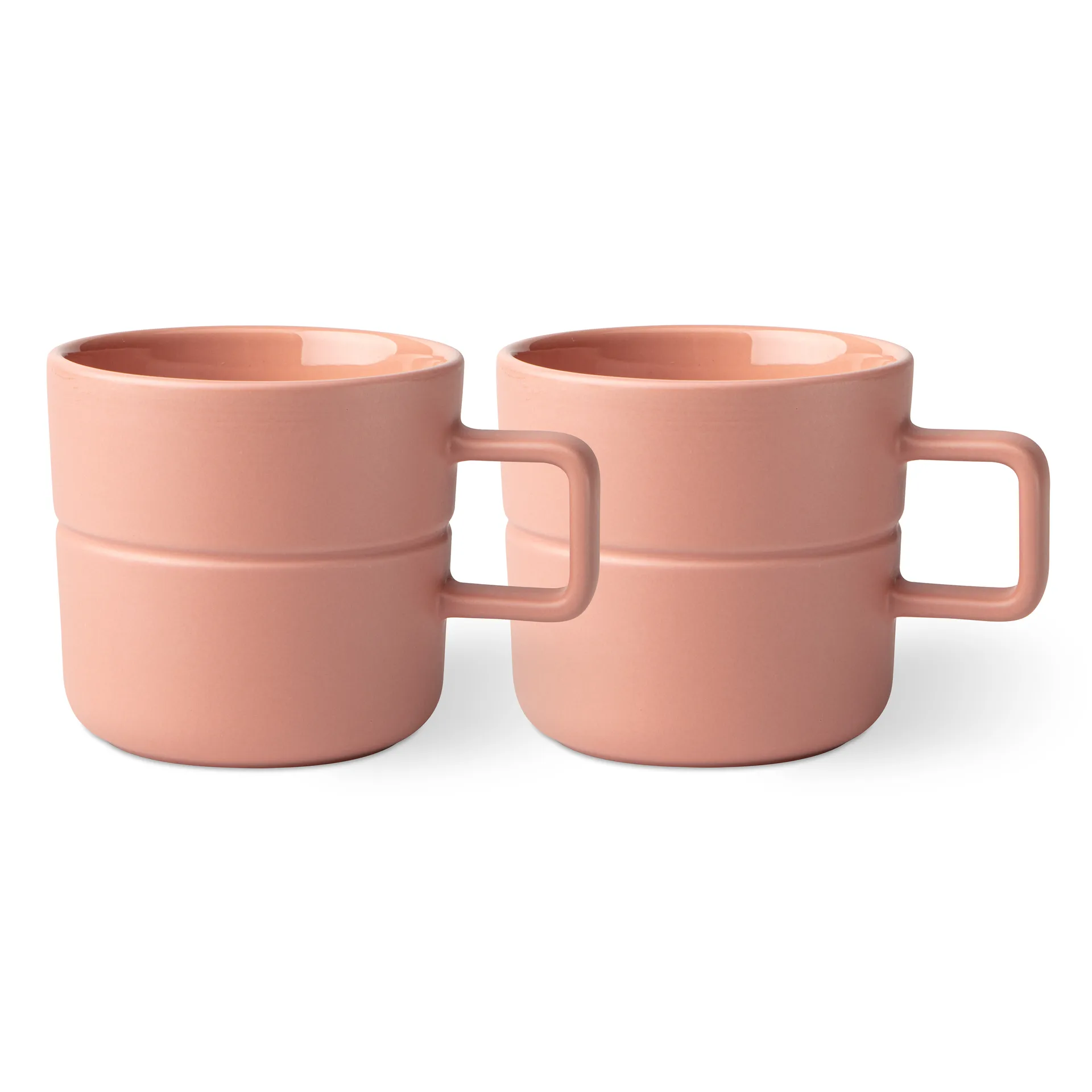 Lines kubek 500 ml 2‑pak, Różowy NJRD