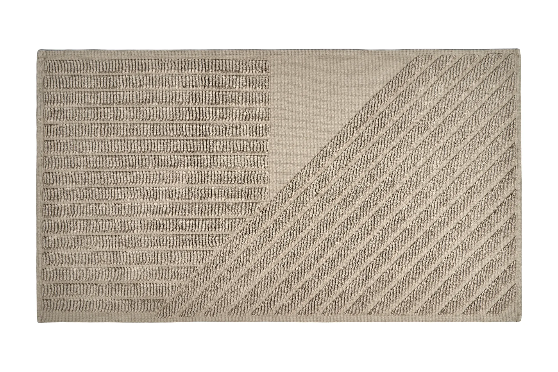 Mata łazienkowa Stripes 50x90 cm, Beżowy NJRD