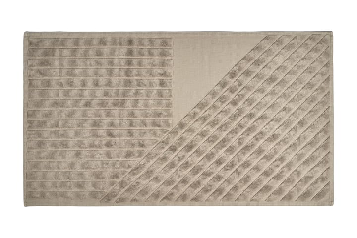 Mata łazienkowa Stripes 50x90 cm - Beżowy - NJRD