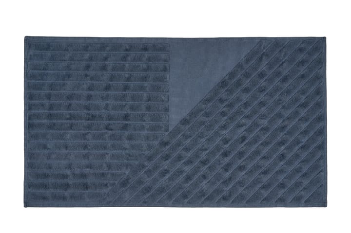 Mata łazienkowa Stripes 50x90 cm - Niebieski - NJRD