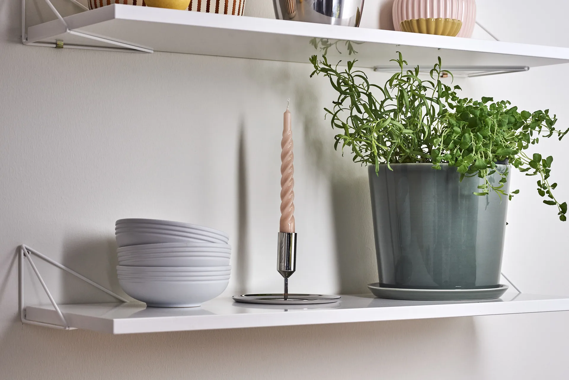 Miska Lines Ø16 cm 6-pak, Biały NJRD