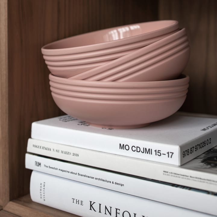 Miska Lines Ø16 cm 6-pak, Różowy NJRD
