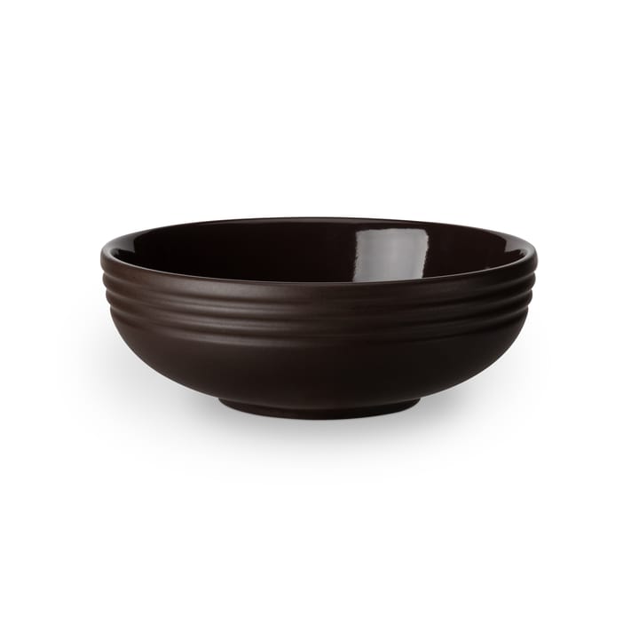 Miska Lines Ø16 cm, Brązowa NJRD
