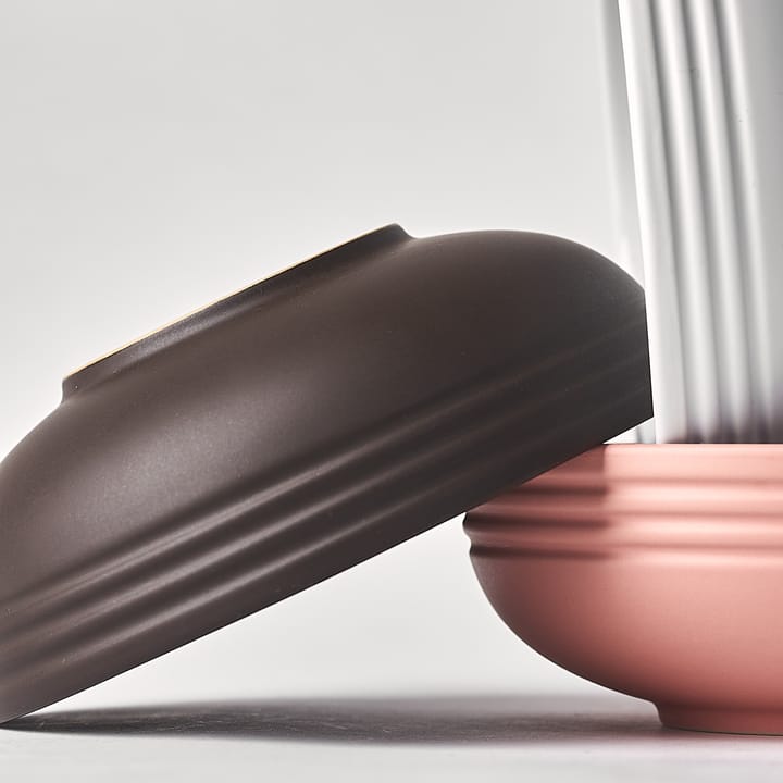 Miska Lines Ø16 cm, Brązowa NJRD
