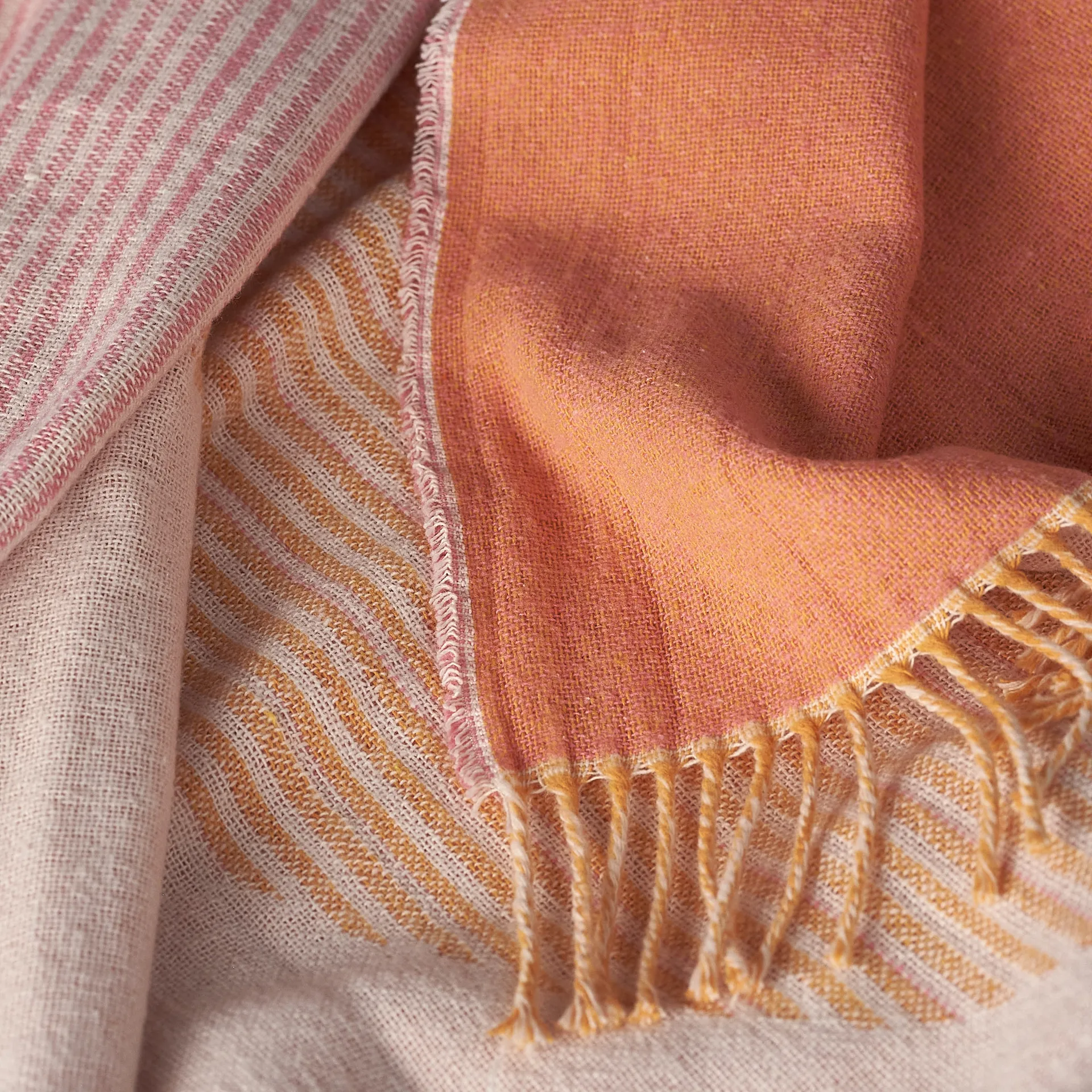 Obrus bawełniany Circles 130x185 cm, Biały NJRD