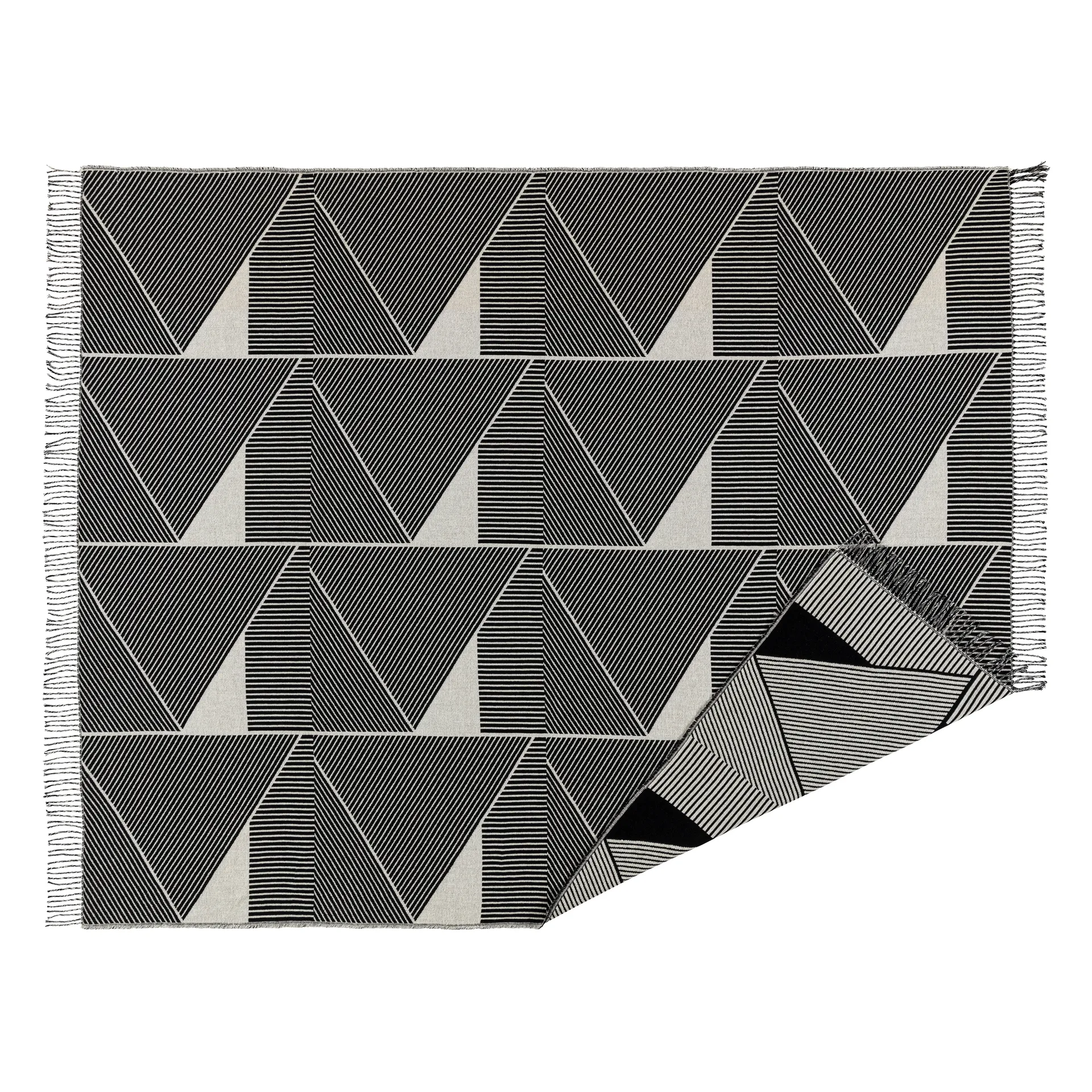 Pled bawełniany Metric Focus, Czarny NJRD