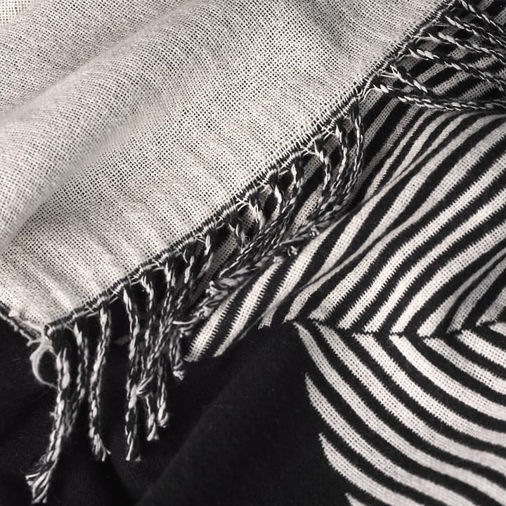 Pled bawełniany Stripes, Czarny NJRD