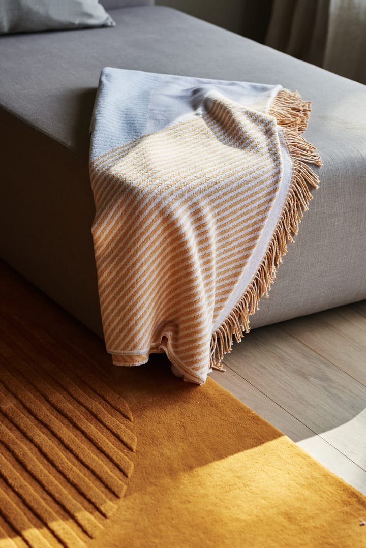Pled bawełniany Stripes, Żółty NJRD