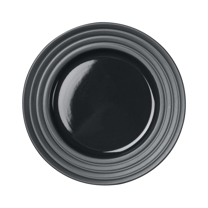 Półmisek Lines Ø21 cm - Ciemnoszary - NJRD