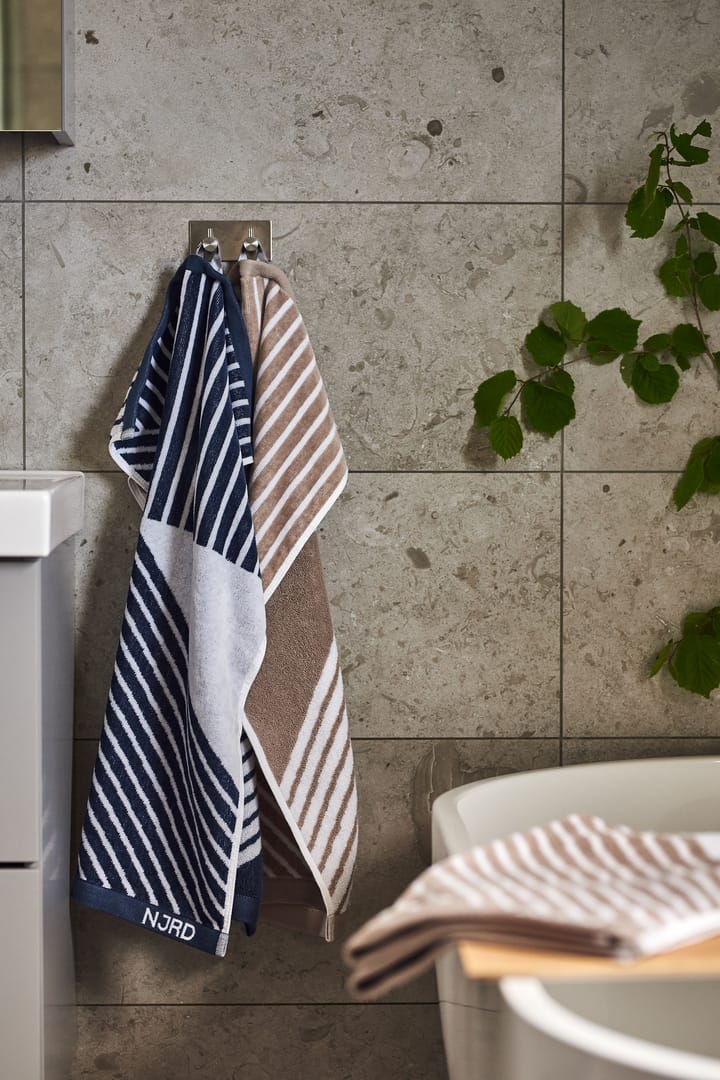 Ręcznik do rąk Stripes 50x70 cm - Beżowy - NJRD