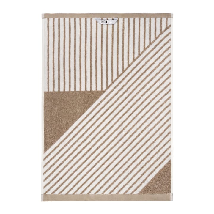 Ręcznik do rąk Stripes 50x70 cm, Beżowy NJRD