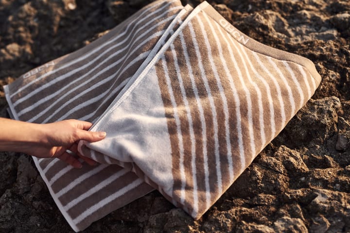 Ręcznik do rąk Stripes 50x70 cm, Beżowy NJRD